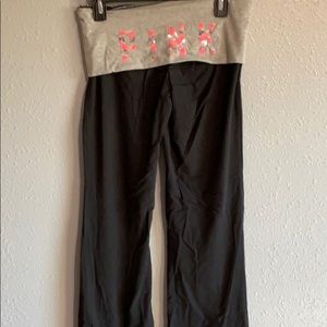 Victoria’s Secret pink bootcut yoga pants